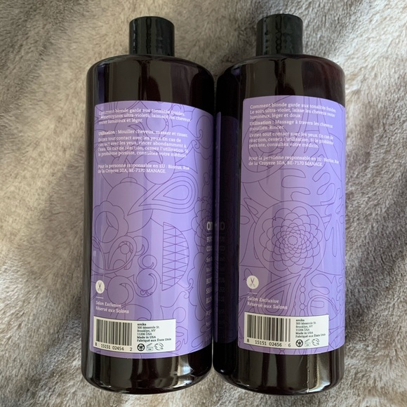 amika Makeup Amika Bust Your Brass Shampoo And Conditioner Set